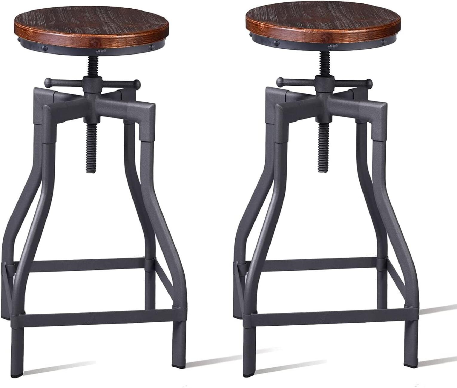 modern industrial counter stools