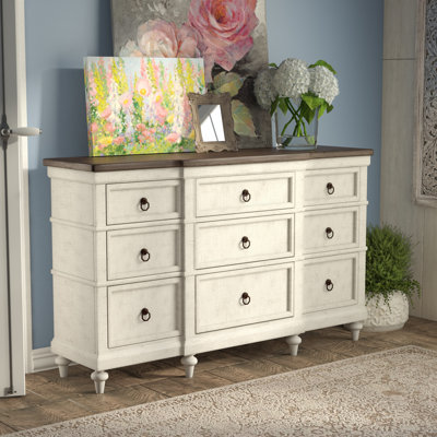 Lark Manor Bruyere 9 Drawer Dresser