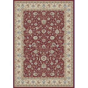 Morocco Red Area Rug