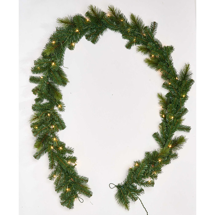 Pin by sullivans on pine + collections The Holiday Aisle® 10' Pine Garland & Reviews | Wayfair