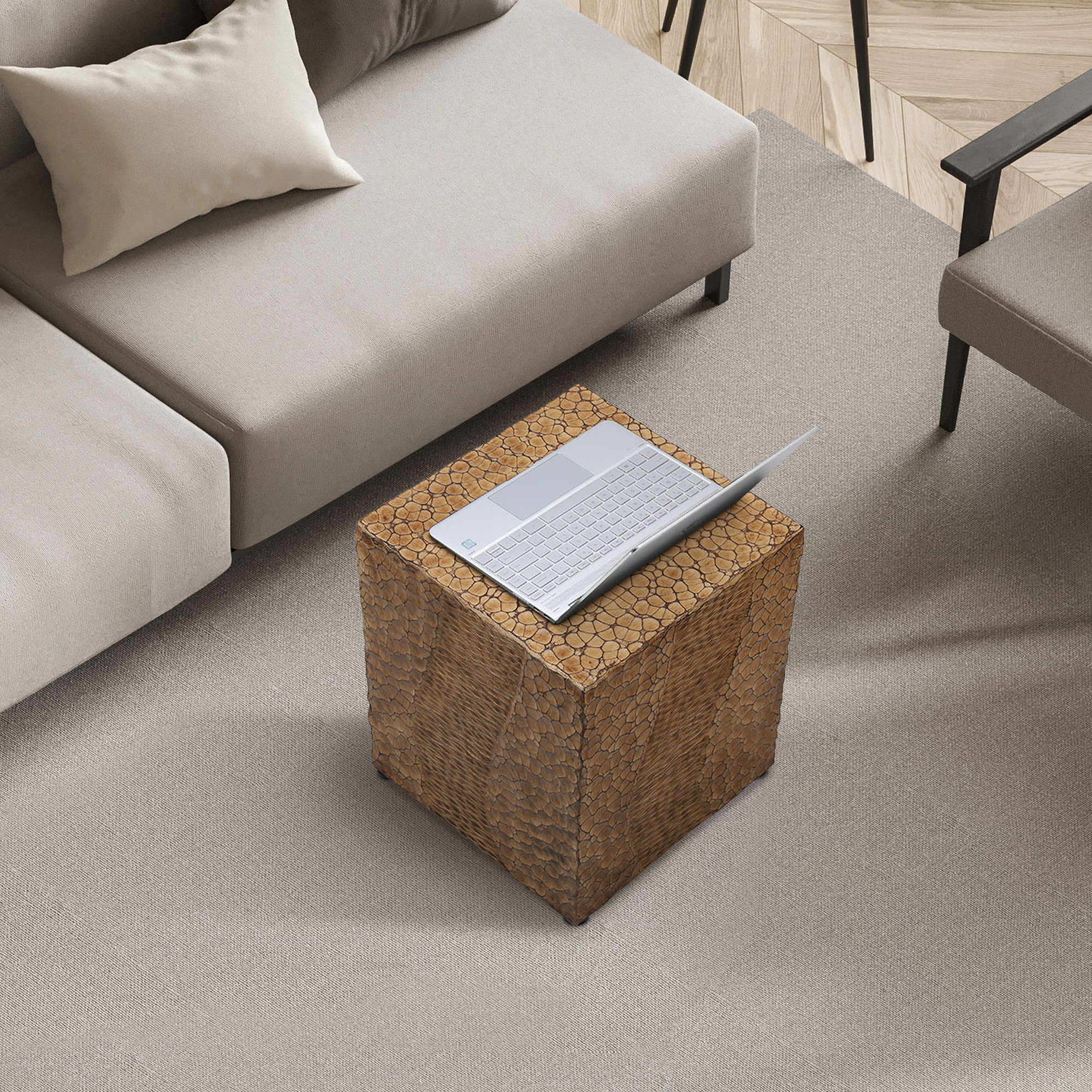 Millwood Pines 17'' Tall Tree Stump End Table Wayfair