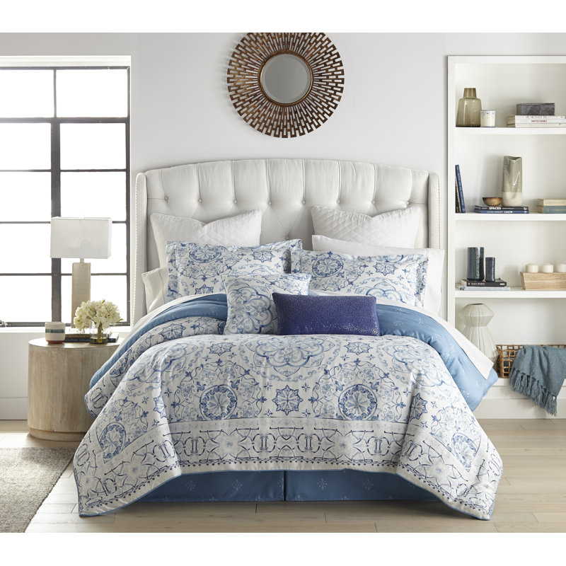 blue comforter baby