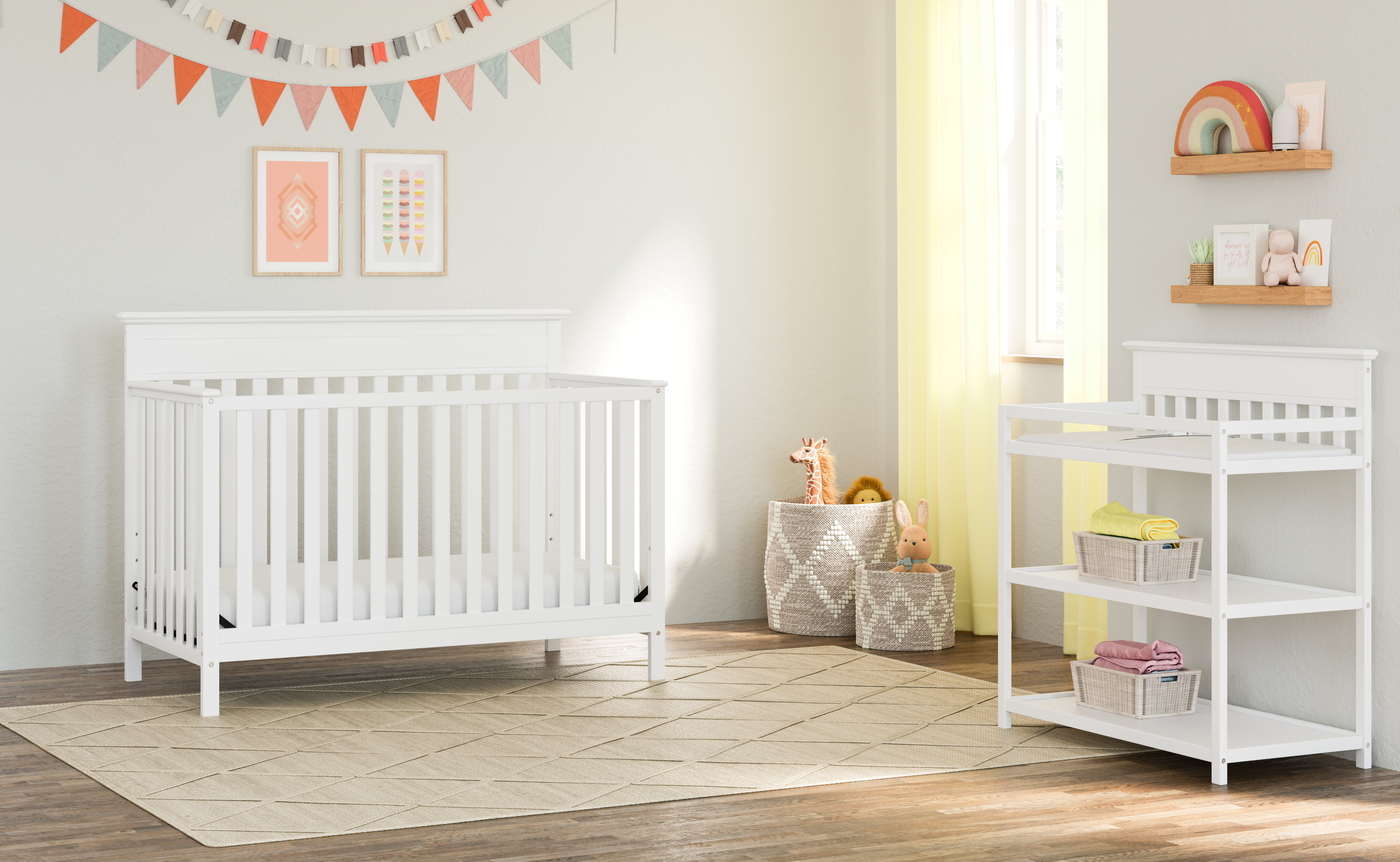 Storkcraft Windward 4 1 Convertible Standard 2 Piece Nursery Convertible Standard 2 Piece Nursery