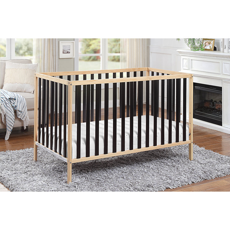 Suite Bebe Deux Remi 3 In 1 Convertible Island Crib In White Black Wayfair Suite Bebe Deux Remi 3 In 1 Convertible Island Crib In White Black Wayfair