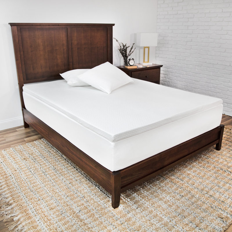 Sensorpedic Majestic Ventilated 2 In Memory Foam Mattress Topper Reviews Wayfair