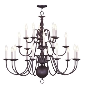 Allensby 20-Light Candle-Style Chandelier