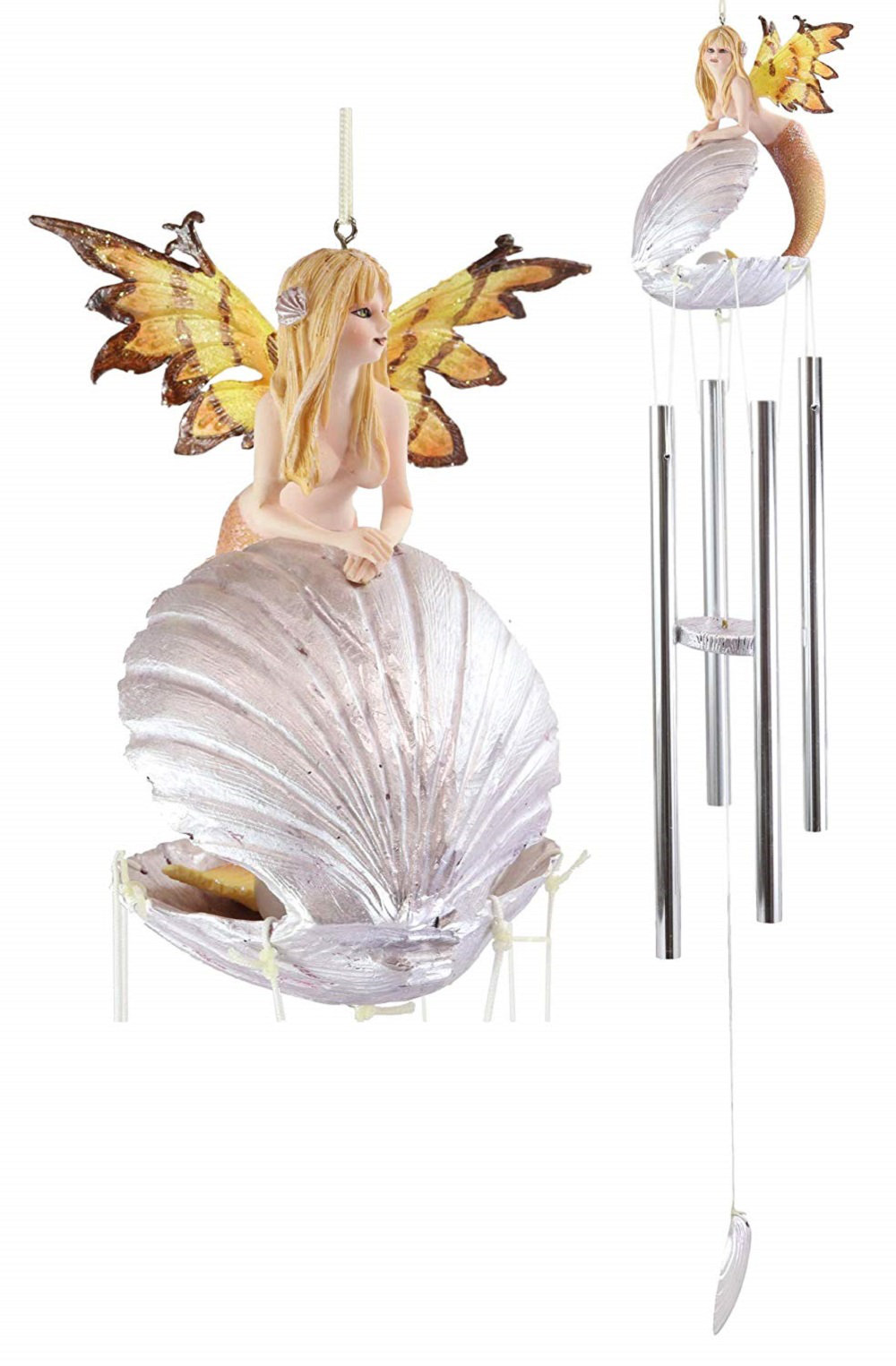 Fairy Garden Accessory WC-14 Red Garden Fairy Wind Chime