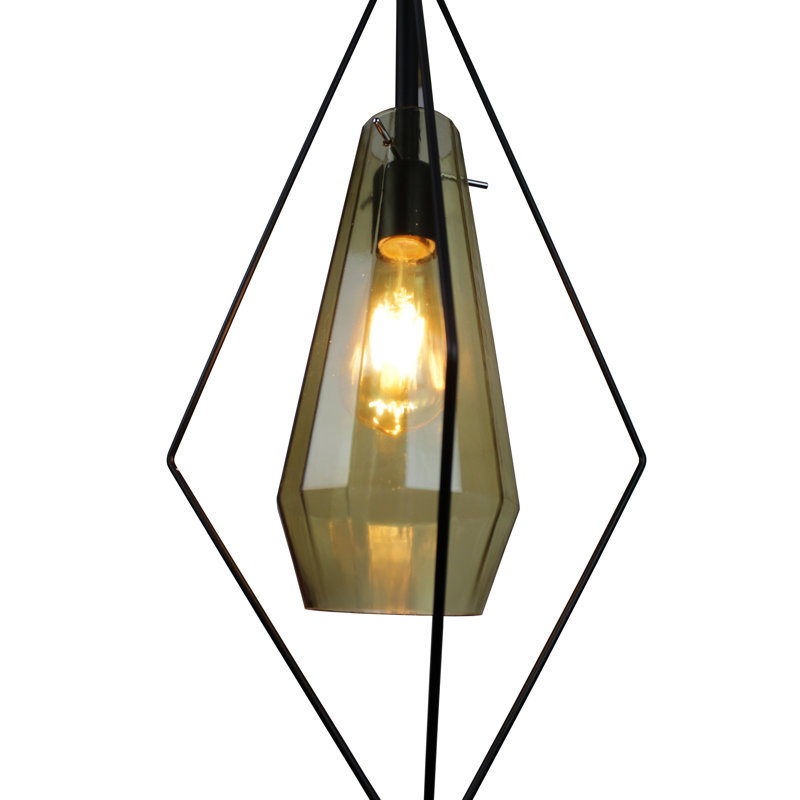 Wrought Studio Ailse 1 Light Single Geometric Pendant Wayfair