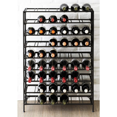 54 Bottle Floor Wine Bottle Rack
