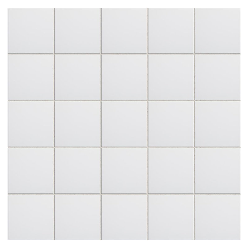 Ws Tiles Value 6 X Ceramic Tile In White Wayfair Value 6 X Ceramic Tile