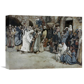 Global Gallery Suffer The Little Children Come Unto Me By James