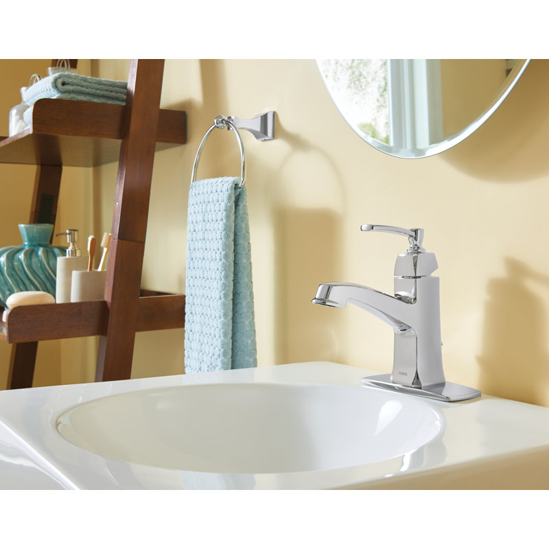Moen Conway Single Hole Bathroom Faucet With Drain Assembly Wayfair