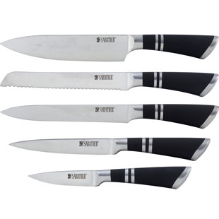 Kitchen Knife Sets You Ll Love Wayfair Co Uk Maison Ashwood 5 Piece Knife Block Set