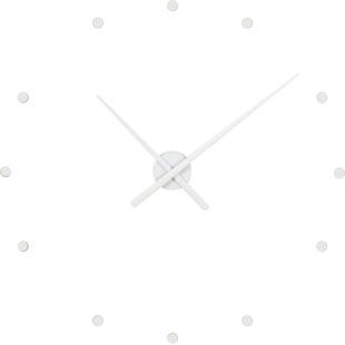 Modern Contemporary White Marble Wall Clock Allmodern Quickview