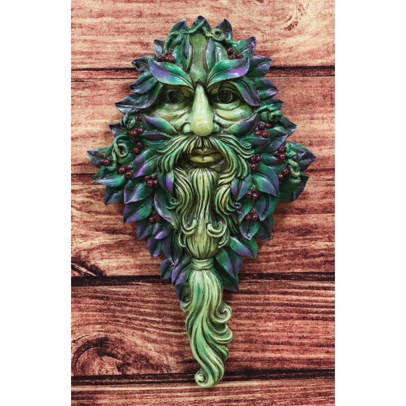 World Menagerie Celtic Winter Solstice Greenman Wall Decor Wayfair