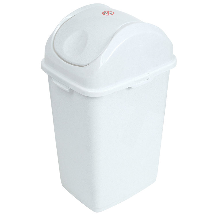 13 gallon plastic trash can