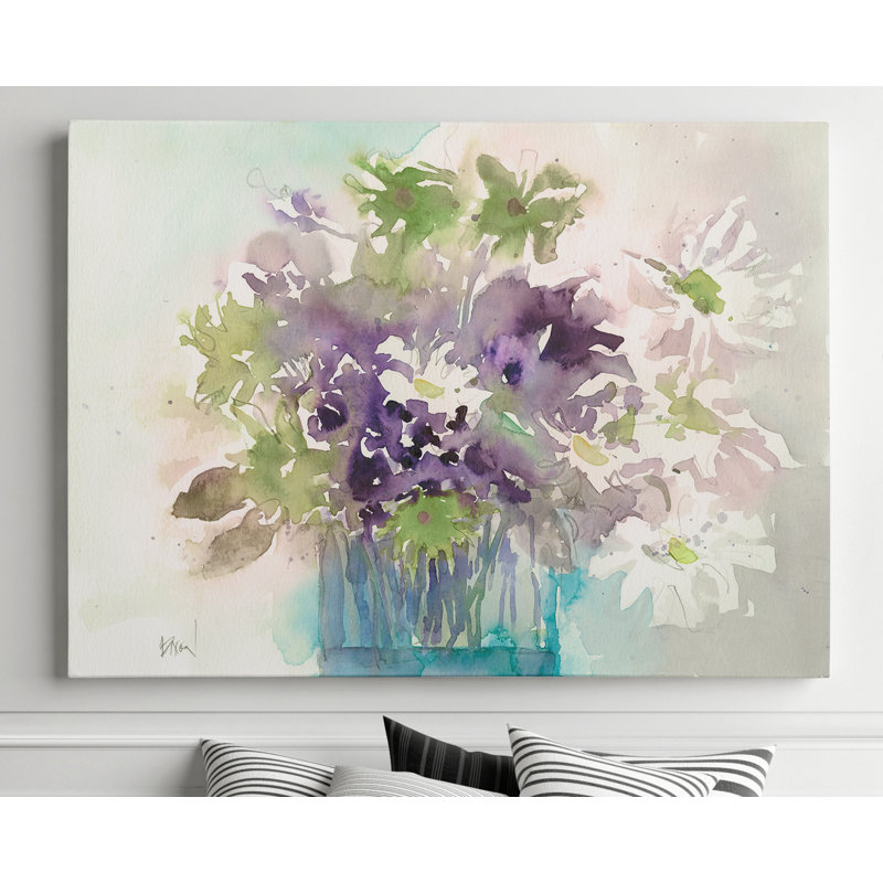 Winston Porter Center Piece I Watercolor Painting Print On