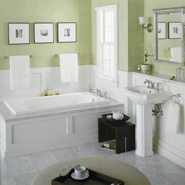 Kohler Devonshire 60 X 32 Whirlpool Bathtub Reviews Wayfair
