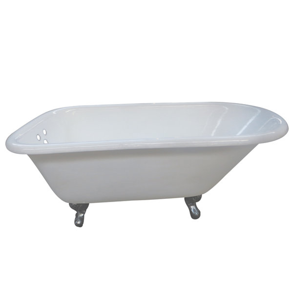 Kingston Brass Aqua Eden 54 X 30 13 Soaking Bathtub Reviews Kingston Brass Aqua Eden 54 X 30 13 Soaking Bathtub Reviews Wayfair