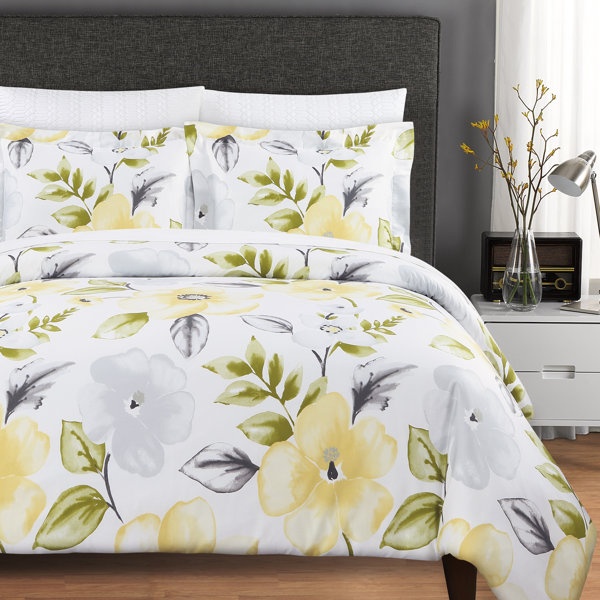 Echelon Home Charlotte Duvet Cover Set Reviews Wayfair Ca