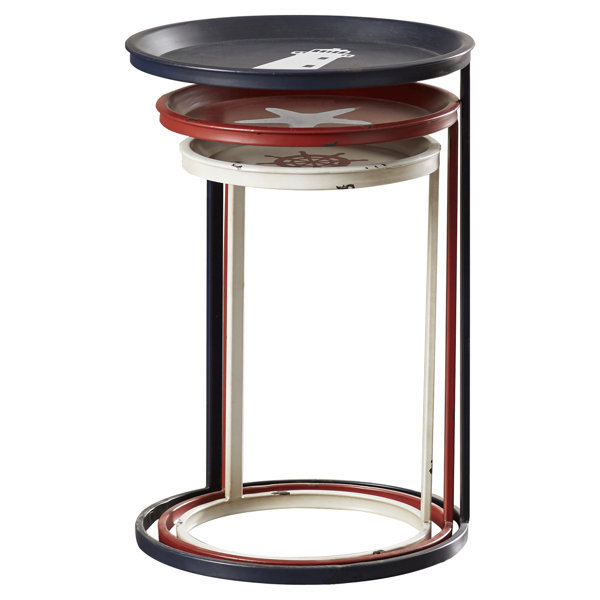 Round End Side Tables You Ll Love Wayfair