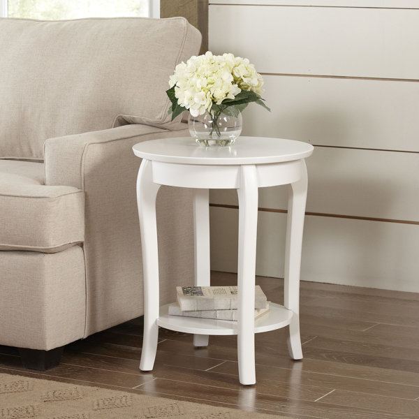 Round End Side Tables You Ll Love Wayfair Alberts Round Side Table