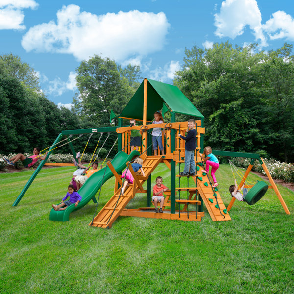 Gorilla Playsets Frontier Swing Set & Reviews Wayfair
