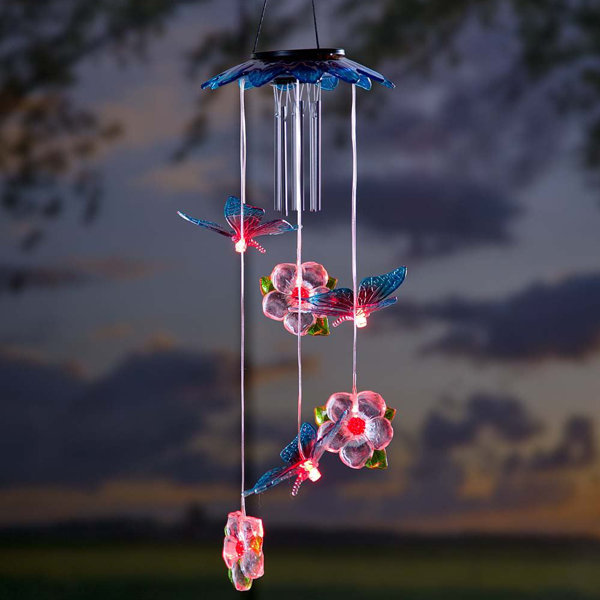 Plant And Flower Wind Chimes Bells You Ll Love Wayfair