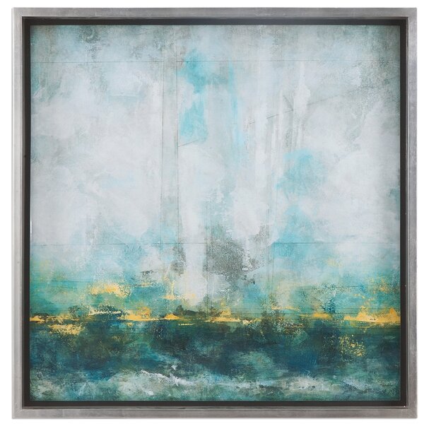 Abstract Art Framed Painting Print & Reviews | AllModern