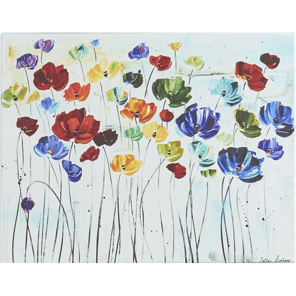 Flower Paintings & Botanical Wall Art You'll Love Wayfair