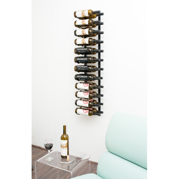 VintageView Wall Series 24 Bottle Wall Mounted Wine Rack ...