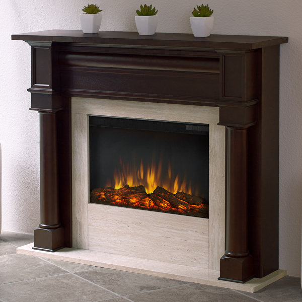 Real Flame Berkeley Electric Fireplace & Reviews Wayfair