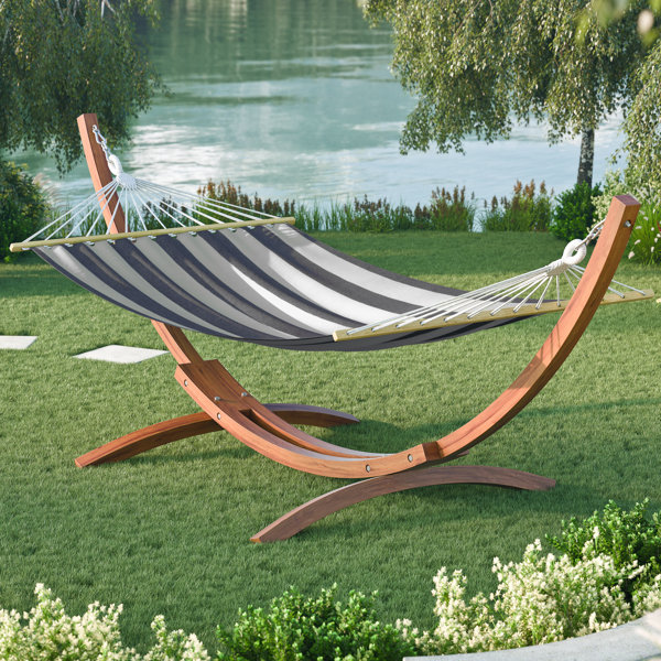 Beachcrest Home Grissom FreeStanding Patio Hammock with Stand