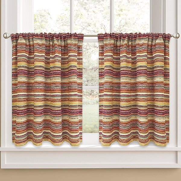 Linen Cafe Curtains | Wayfair - 