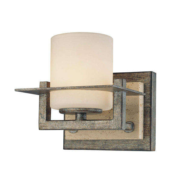 Sconces Bathroom modern bathroom vanity with three wall lantern sconces part of Corlett 1 Light Wall Sconce Sconces Bathroom saveemail Corlett 1 Light Wall Sconce