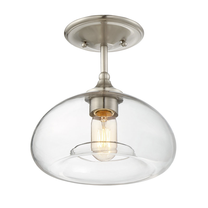 Mayfield 1 Light 10 75 Dome Ambient Semi Flush Mount Reviews Mayfield 1 Light 10 75 Dome Ambient