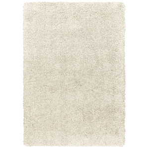 Seward Shag Hand Tufted Light Beige Area Rug