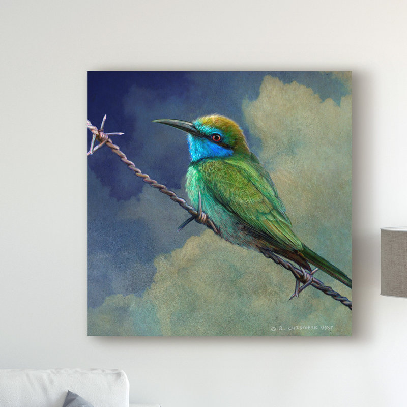 Millwood Pines Bee Eater Acrylic Painting Print On Wrapped