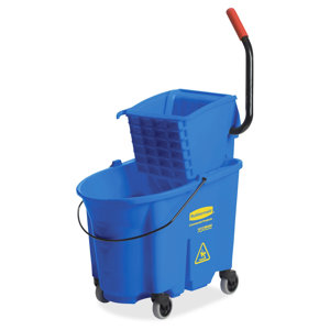 WaveBrake Side Press Combo Mop Bucket with Wringer