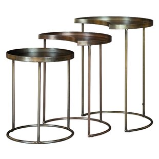Fola 3 Piece Coffee Table Set by Everly Quinn