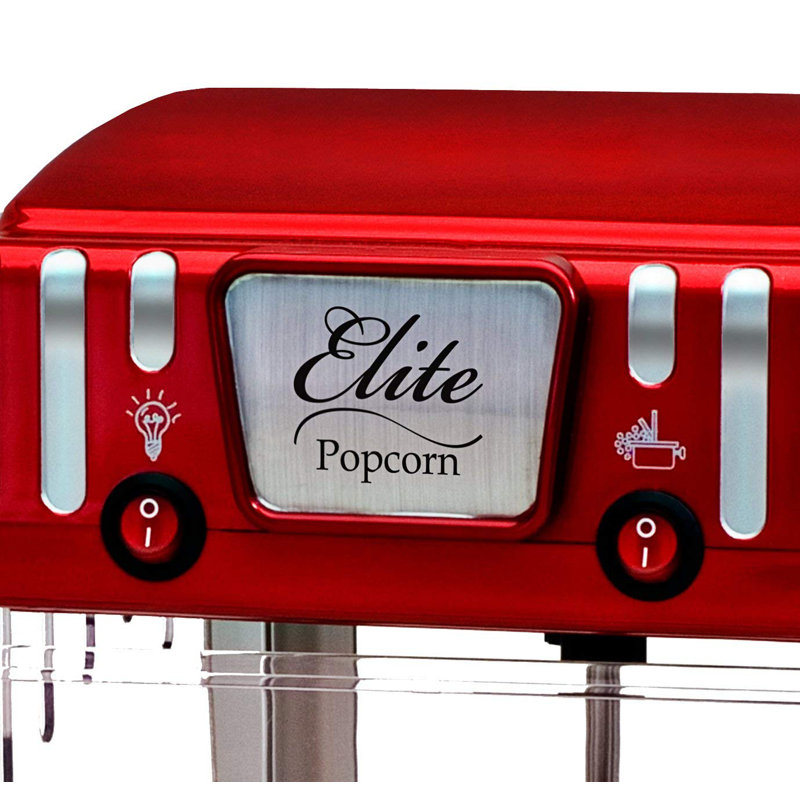 Elite By Maxi Matic 2 5 Oz Classic Tabletop Kettle Popcorn Maker