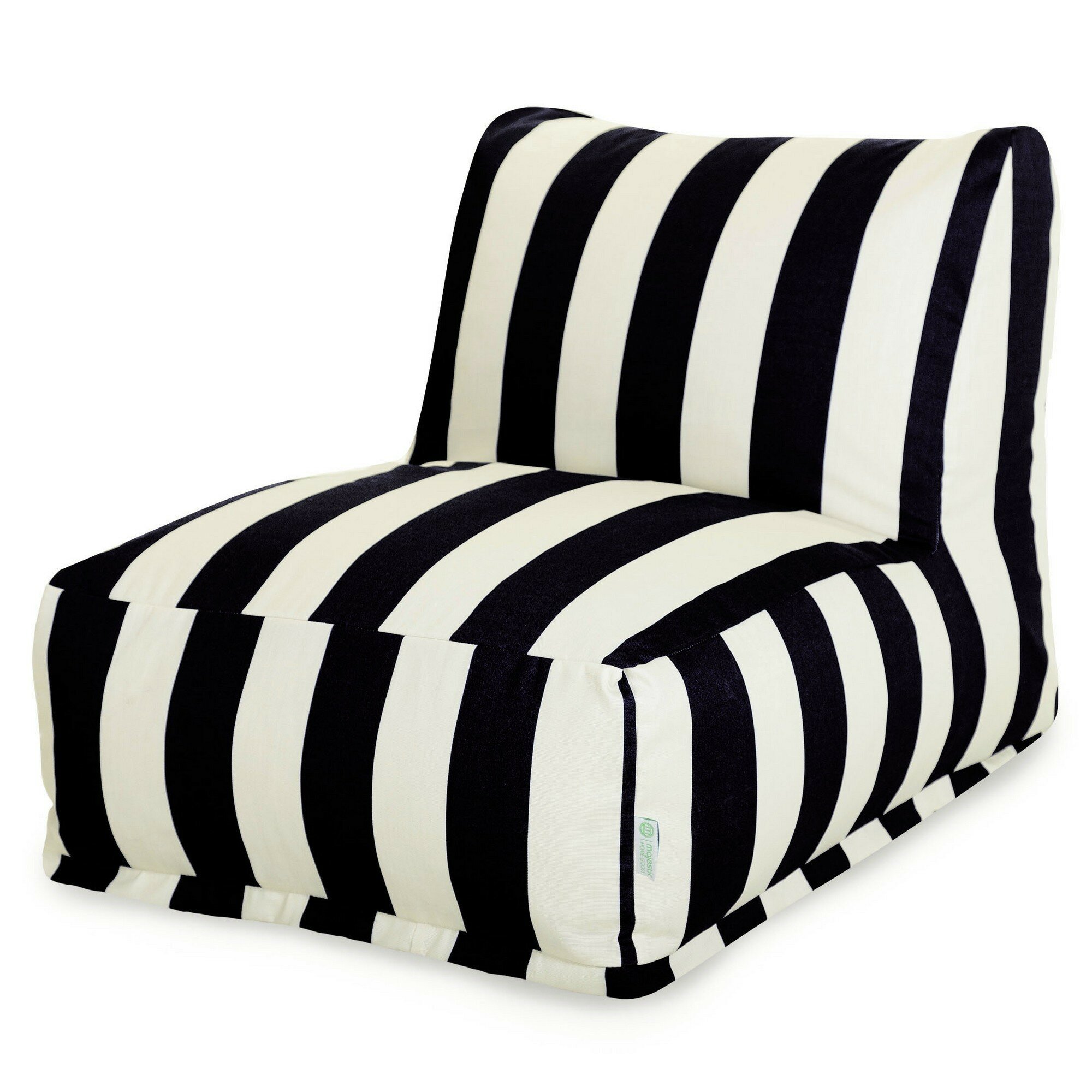 striped outdoor bean bag chair