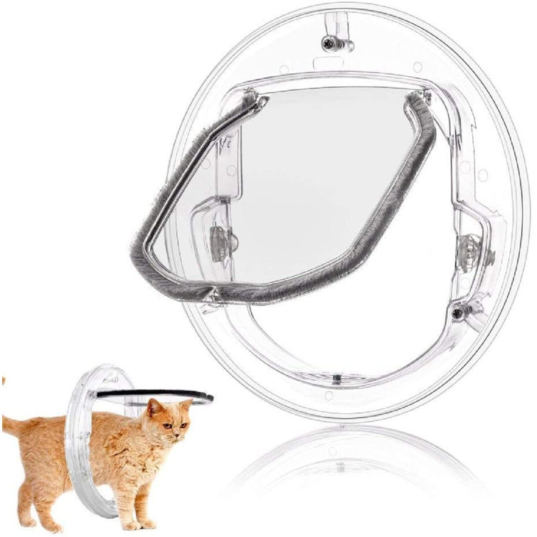 4 way locking cat flap