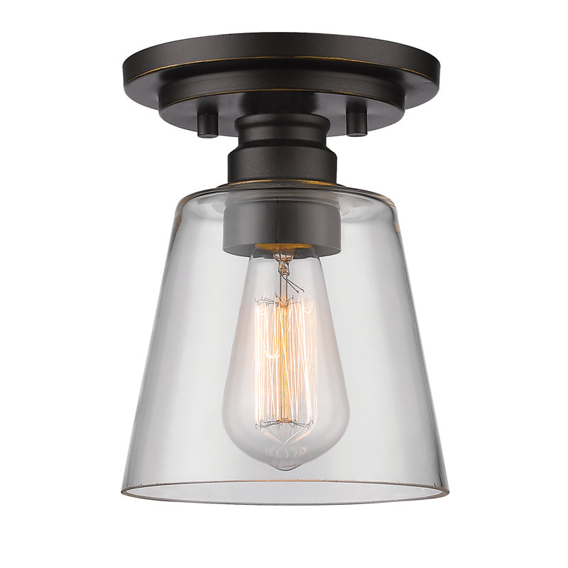 Laurel Foundry Modern Farmhouse Clayton 1 Light 7 Simple Cone