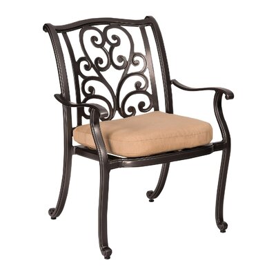 New Orleans Patio Dining Chair Set Of 2 Woodard Frame Color