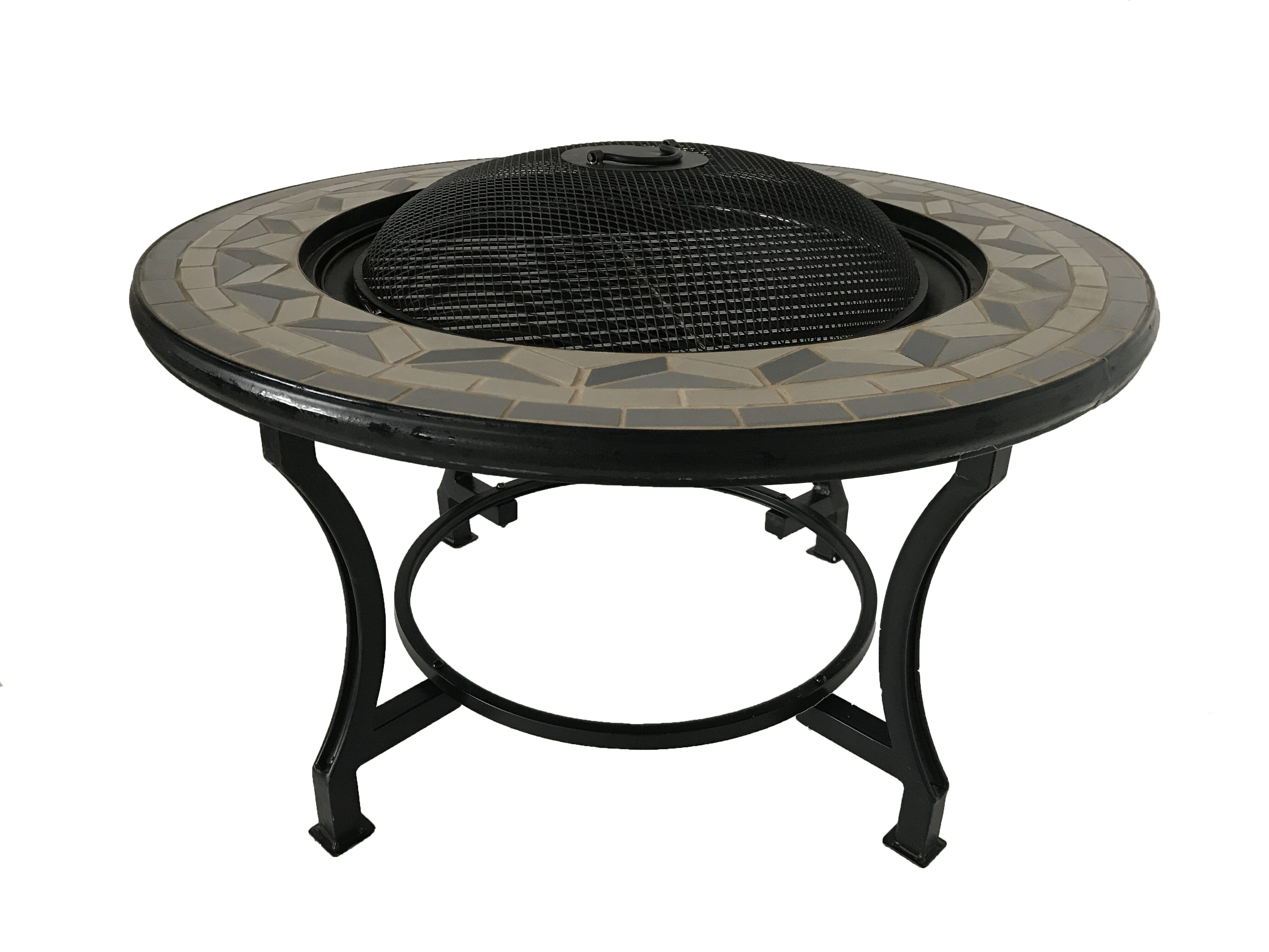 calenta mosaic fire pit