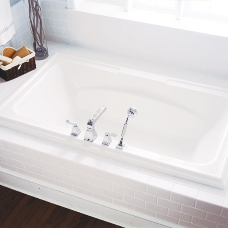 American Standard Town Square 71 5 X 41 75 Ever Clean Air Bathtub Wayfair