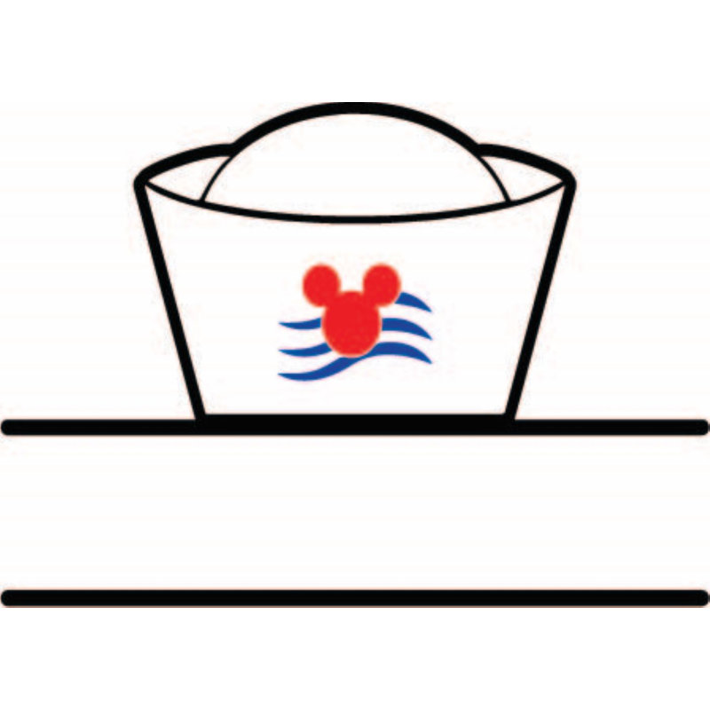 mickey sailor hat