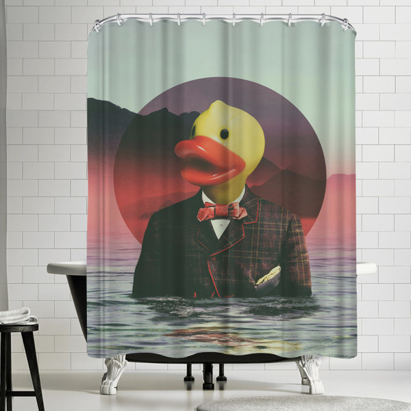Rubber Ducky Shower Curtain Wayfair