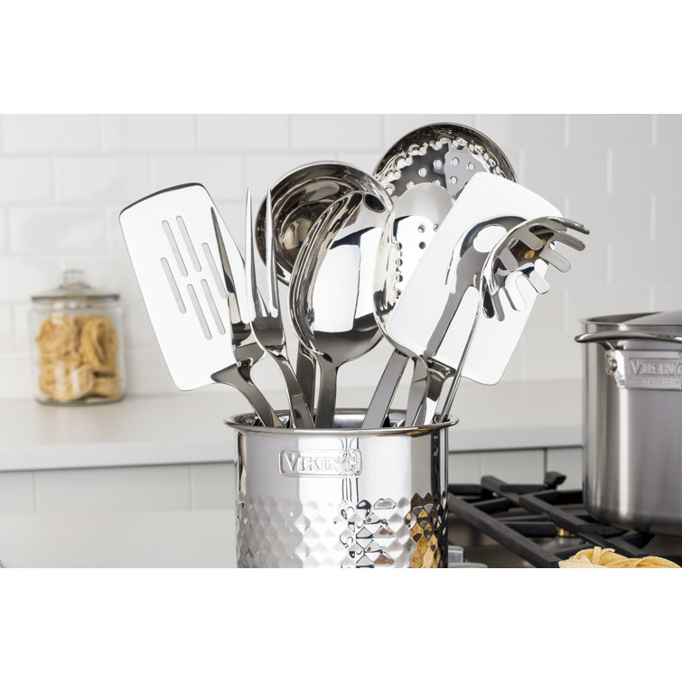 Viking Forged Stainless 6 Piece Utensil Set Reviews Wayfair